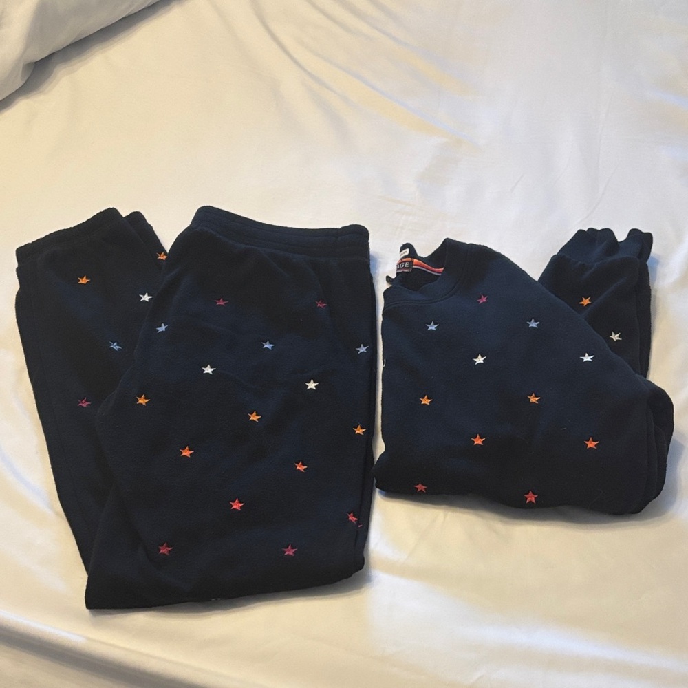 P.J. Salvage Black Star Lounge/Pajama Set